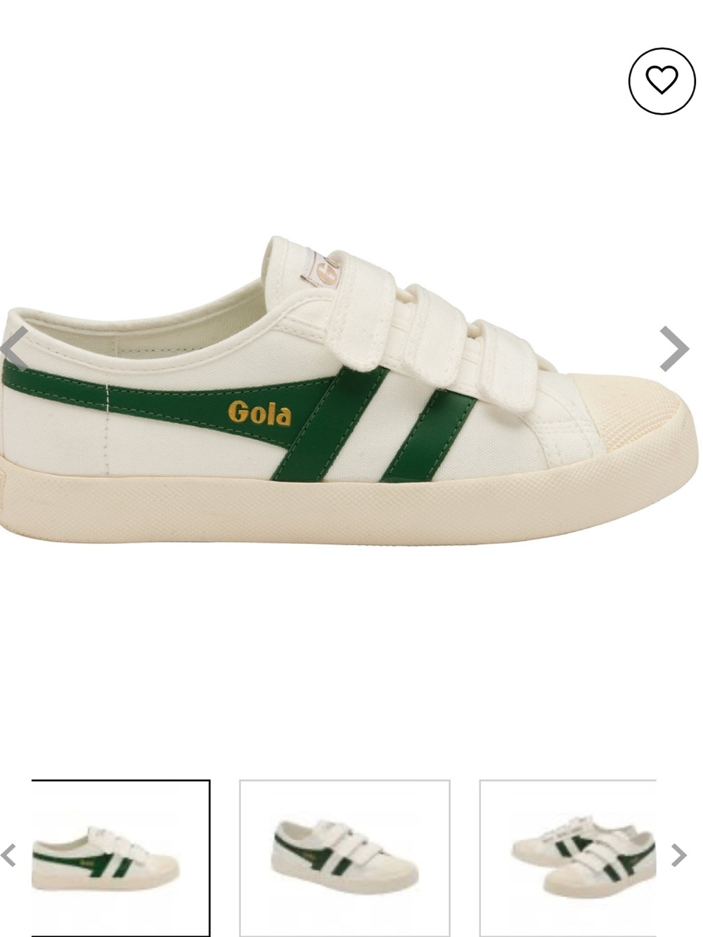 Vegan Gola Classics Women's
Coaster Strap Sneakers